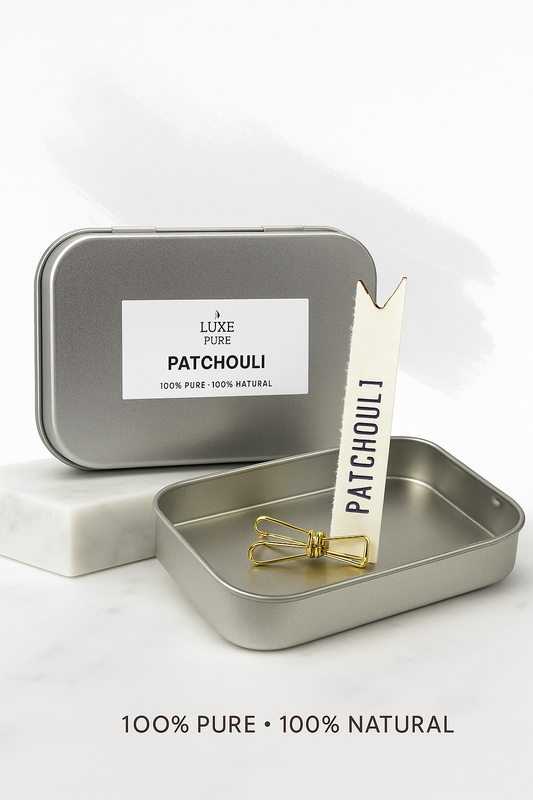 Patchouli Paper Incense – Organic, Clean-Burning Strips for Grounded Rituals